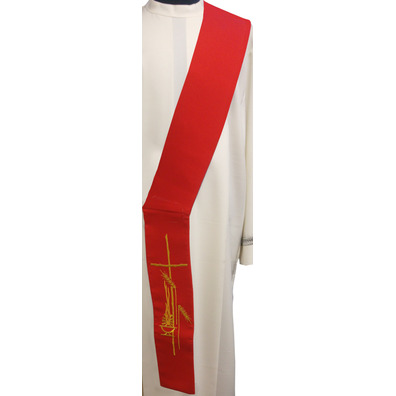 Stoles for deacons | four colors red