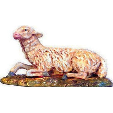lamb lying down | Bethlehem Figure