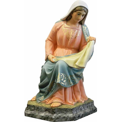 Figure of the Virgin Mary | christmas nativity scene