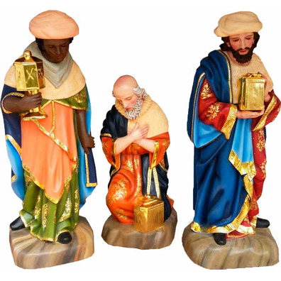 wise men | wood carvings