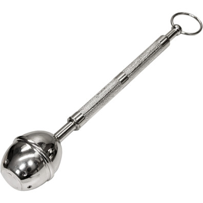 Nickel-plated metal swab - 21 cm. length