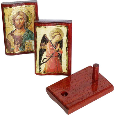 Wooden icons - Icon 7.5 x 5 cm.