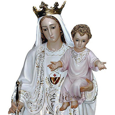 Virgin of the Mercedes with the Child Jesus in her arms