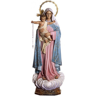 Virgin of the Rosary with Child in her arms
