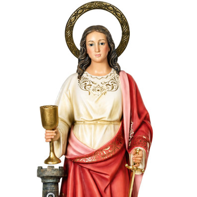 Saint Barbara, patron saint of miners.