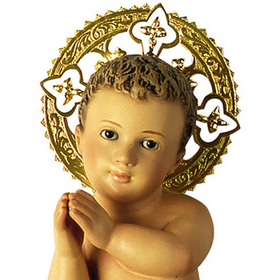 Baby Jesus with halo for crib