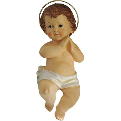 Resin Baby Jesus in 20 cm.