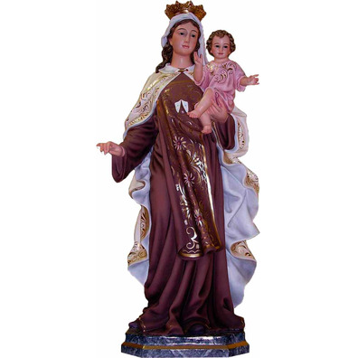 Virgin of Mount Carmel sculpture for sale