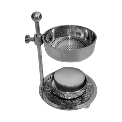 Home censer with adjustable height silver plated color