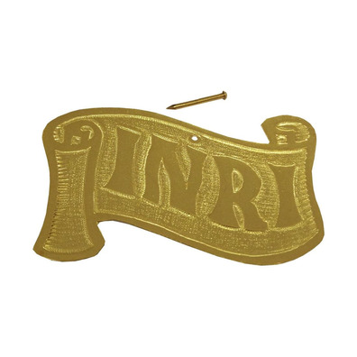 INRI Plaque for Cross