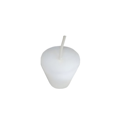 Ecological votive candles for Catholic Churches golden color