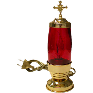 Lamp of the Blessed Sacrament electric with 22 cm. Tall