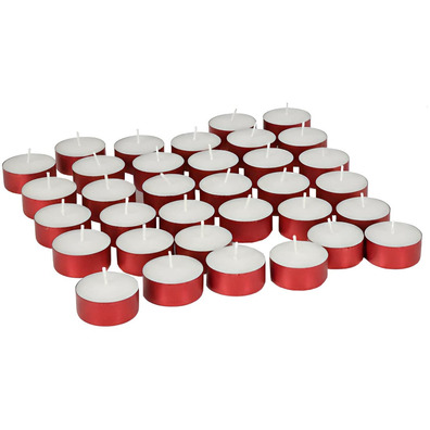 Wax tealights with container | | Box of 780 tealights