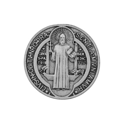 Saint Benedict medal keychain