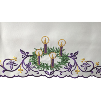 Advent Altar cloth | Catholic Church