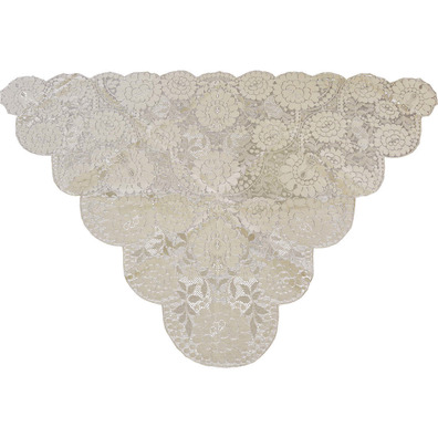 Beige Spanish Mantilla Veil for Women