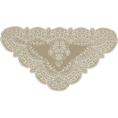 Mantilla española beige for Holy Week