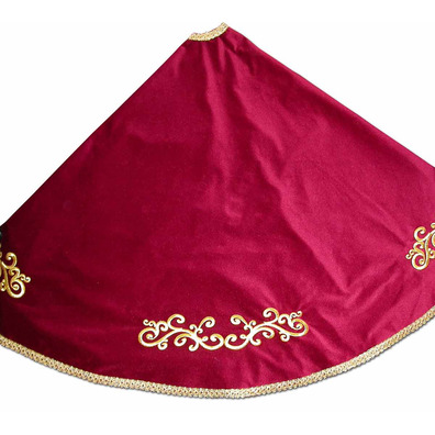 Mantle for image of the Virgin made of velvet
