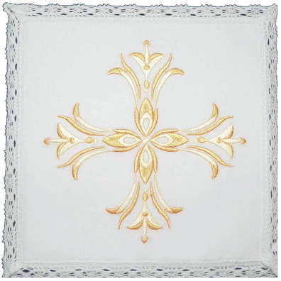 Cross embroidery altar linen | Catholic Church