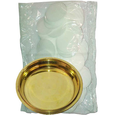 Wafers without gluten and paten - Celiac Communion