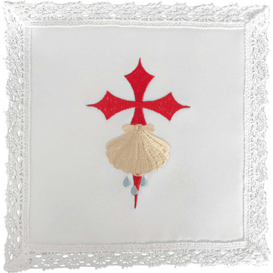 Saint James Cross embroidery pall