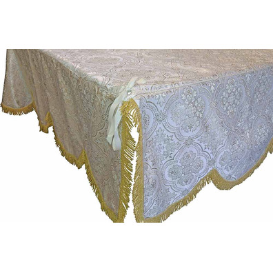 4 or 6 rod brocade canopy