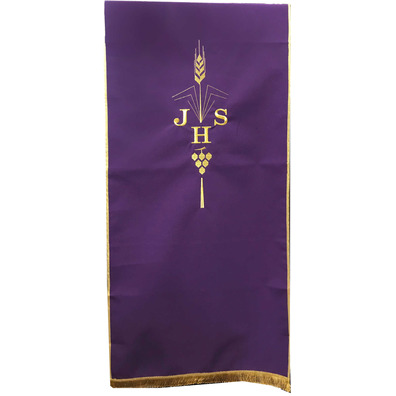 100% polyester lectern cloth purple