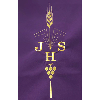 100% polyester lectern cloth purple