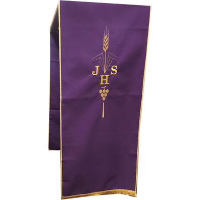 100% polyester lectern cloth purple