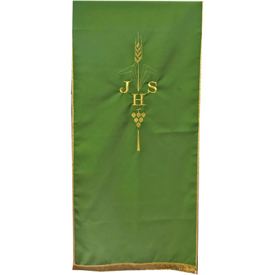 100% polyester lectern cloth green