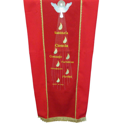 Holy Spirit Embroidered Lectern Cloth | Pentecost