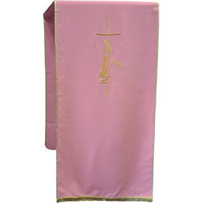 Rose Gold Fringe Polyester Lectern Cloth