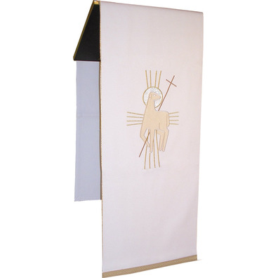 Polyester lectern cloth in the four beige liturgical colors