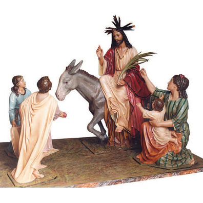 Jesus enters Jerusalem - La Borriquita
