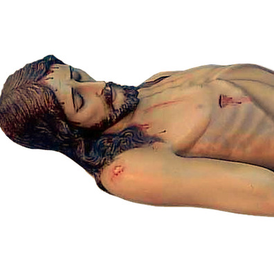 Passage of Holy Week of recumbent Christ