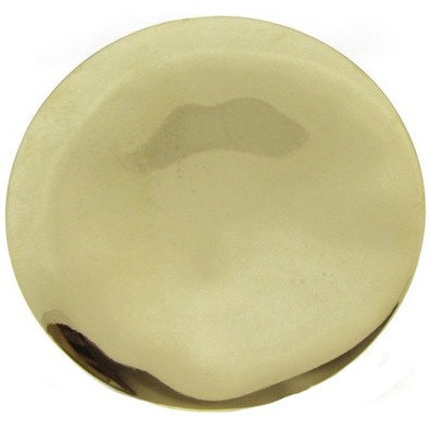Polished metal paten - 14 cm. diameter