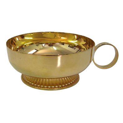 Paten ciborium with handle and foot