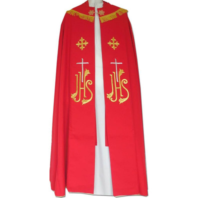 Catholic priest cope | JHS Embroidery red