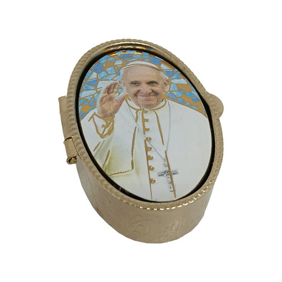Rosary holder of Pope Francis oval