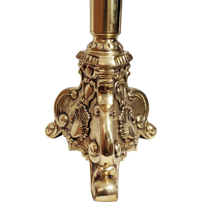 Liturgical Censer Stand | Gold Color Metal Support