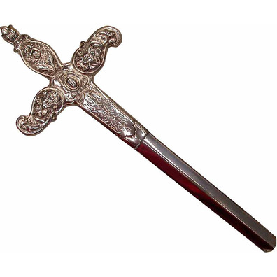 Dagger for silver plated figure