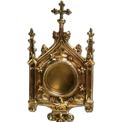 Bronze reliquary made in gothic style