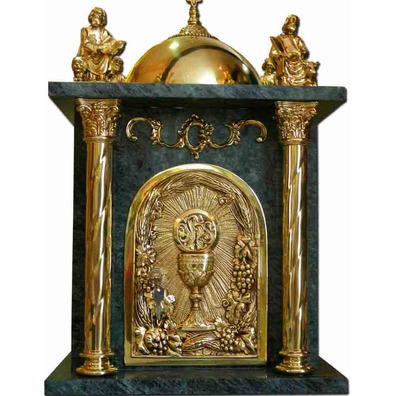 Tabernacle of the four Evangelists green