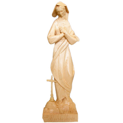 Carving of Our Lady of the Valley in lime wood