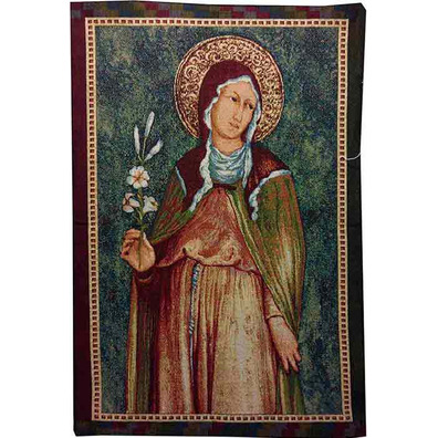Tapestry of the Prayer of Saint Clare of Assisi