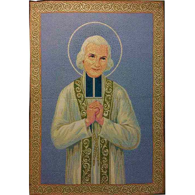 Tapestry of the Holy Cure of Ars, St. John of Vianney
