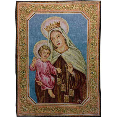 Tapestry Our Lady of Mount Carmel feast, July 16