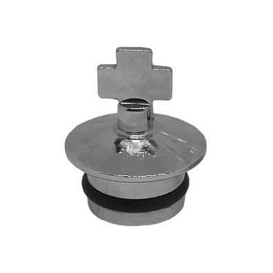 Cross plug for Mass winemakers silver plated color plated