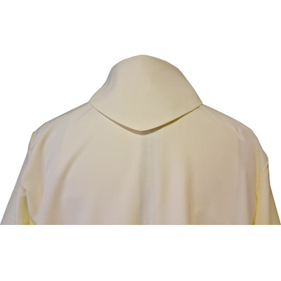 Beige 100% polyester plain altar boy robe
