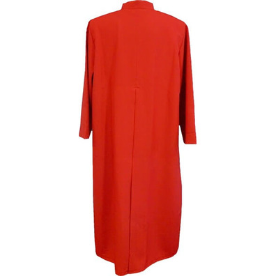 Red altar boy robe in 100% polyester